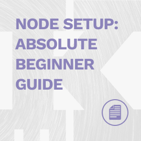 NODE setup  absolute  beginner guide