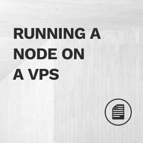 Running a node on a VPS. Beacon and ECDSA.
