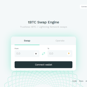 TBTC Swaps with Lightning Network