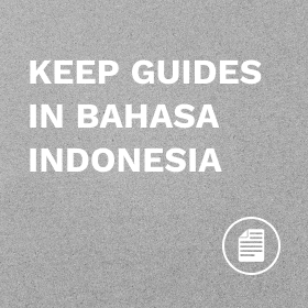 KEEP guides in Bahasa Indonesia